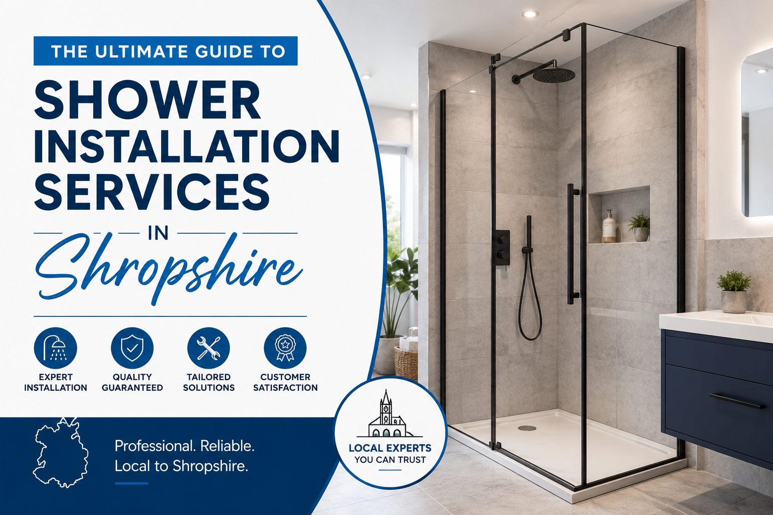 Shower Installation Services in Shropshire