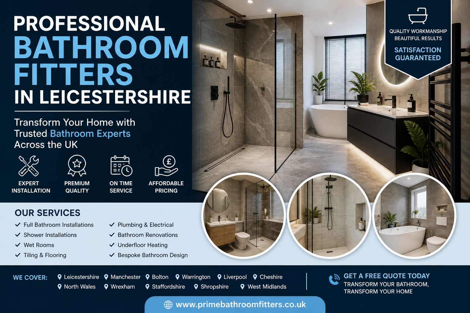 Transform Your Home with Trusted Bathroom Experts Across the UK